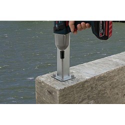 Titen HD® THD37500H6SS Screw Anchor, 3/8 in Dia, 5 in Overall Length, Hex Head Drive, 316 Stainless Steel